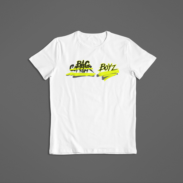 Bag/Corner Boy Tee Highlighter Yellow